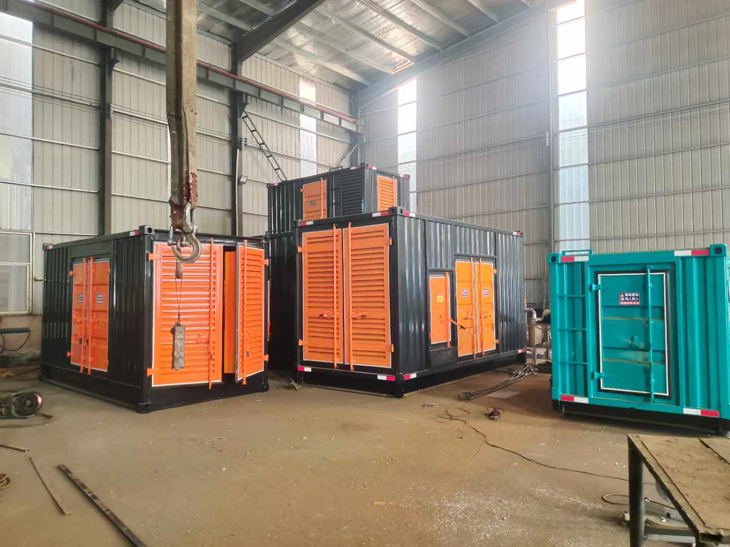 工业园区500kw柴油发电机组可以带动多少功率设备?